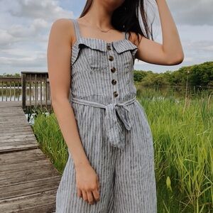 AE Striped Jumpsuit